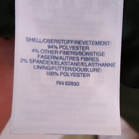 Women's jacket Olive Green, size 20W - Picture 8 of 9